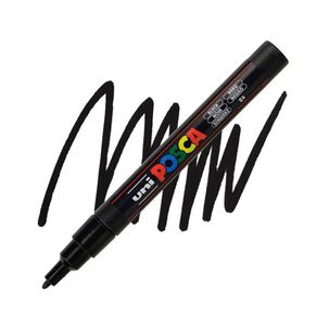 Marcador Acr&iacute;lico Negro 3m Posca