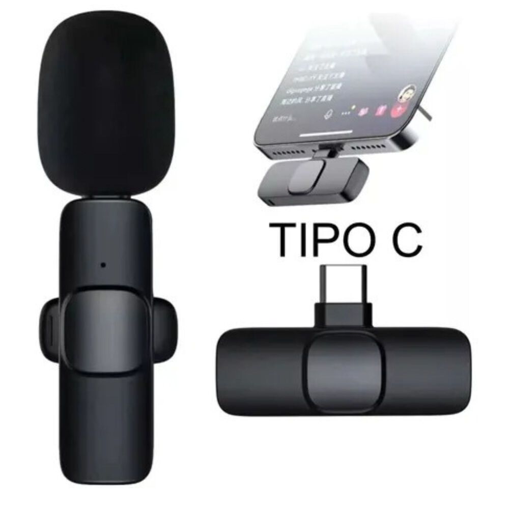 Microfono Inal&aacute;mbrico K8 Para Android Tipo C image number 4.0
