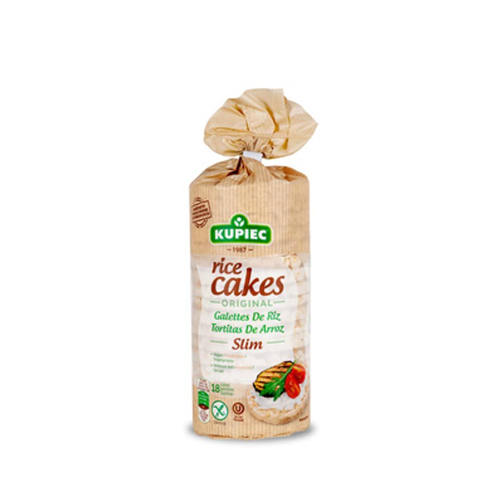 Galletas De Arroz Natural Sabor Original Kupiec 90g image number 0.0