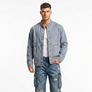 DJOE CHAQUETA MEZCLILLA DENIM MAO HOMBRE ORION