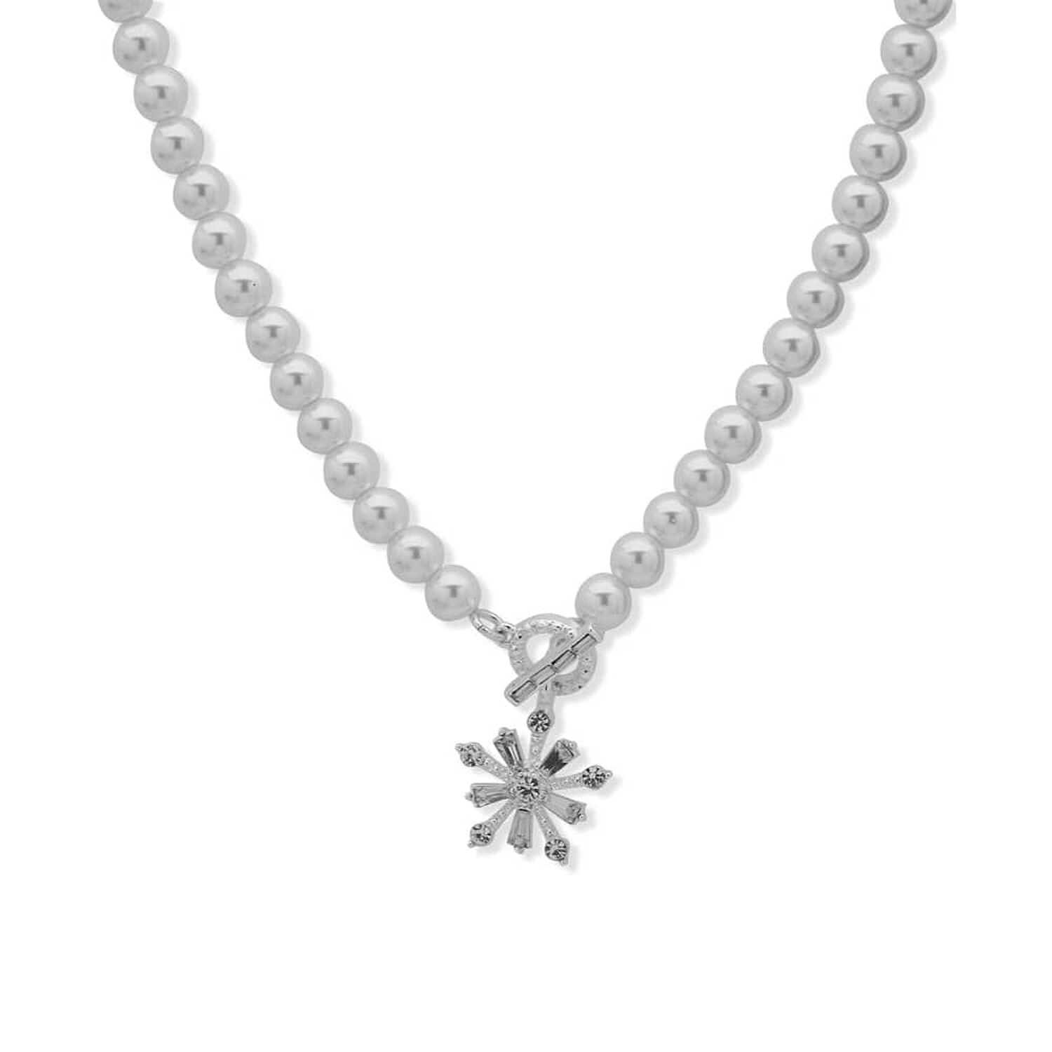 Collar Anne Klein Plateado 01n00565 image number 0.0