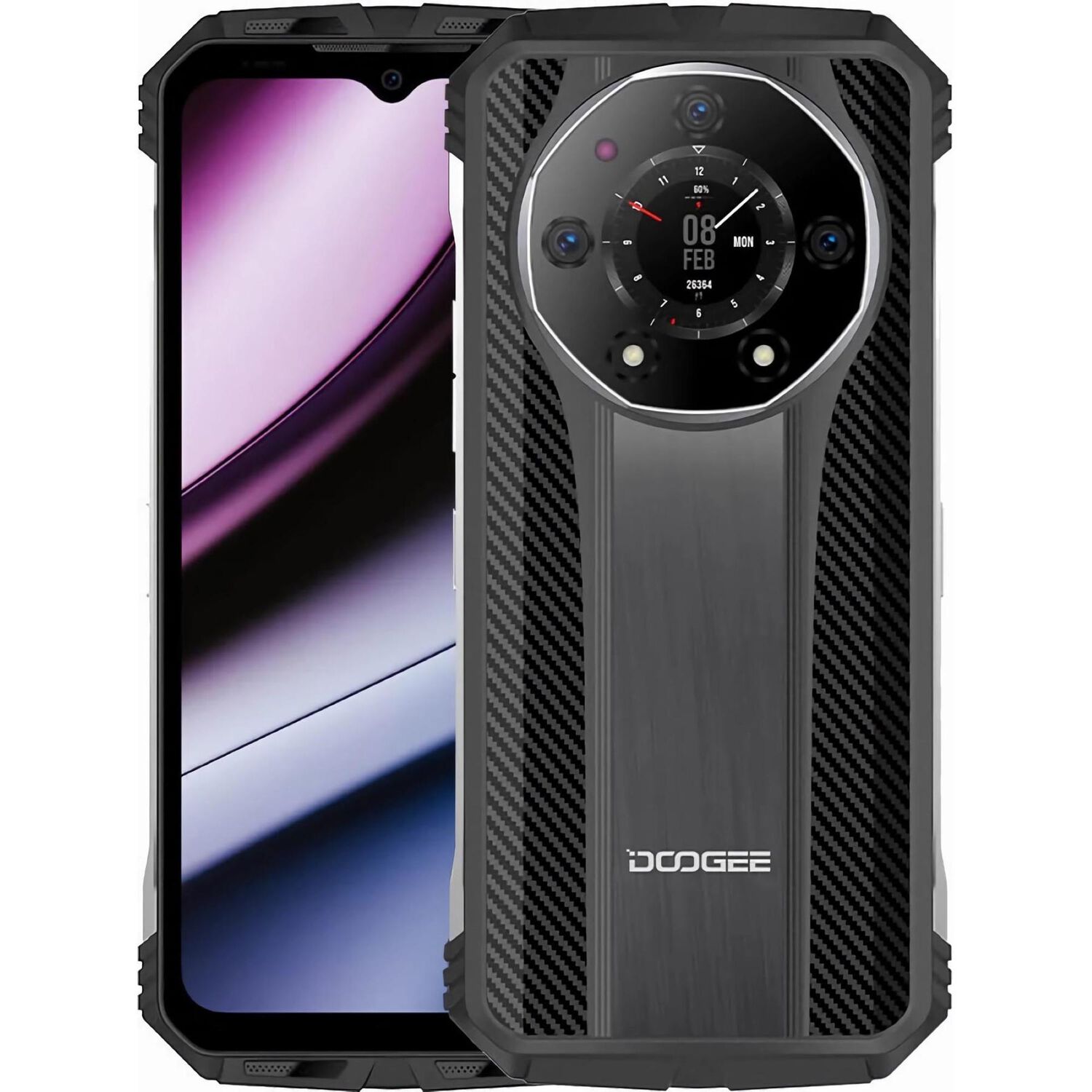 Celular Rugged Doogee S110 Resistente A Golpes, Polvo, Humedad Y Agua / Bater&iacute;a Potente, C&aacute;mara Con Visi&oacute;n Nocturna, Carga R&aacute;pida 66.0w image number 0.0
