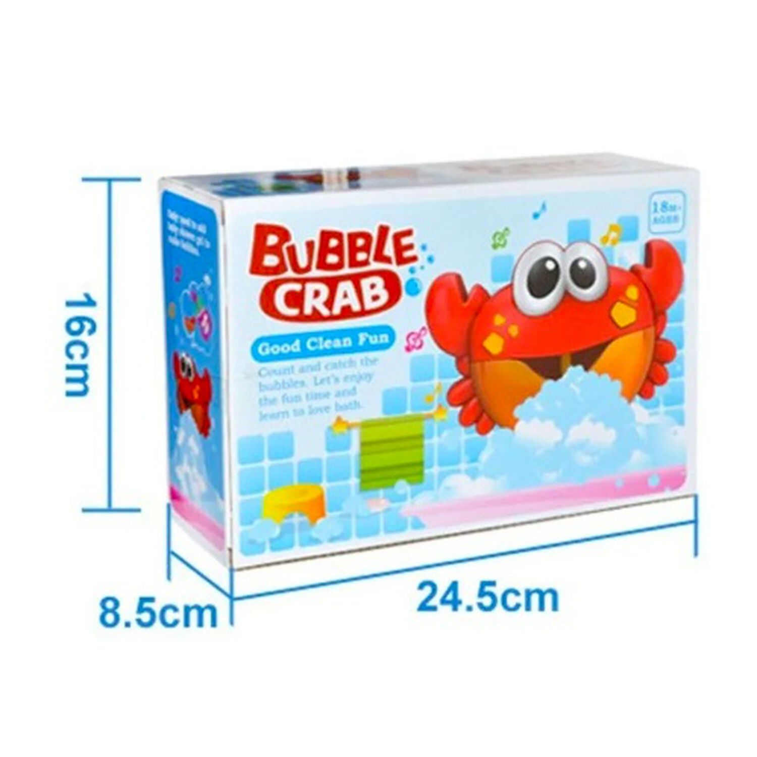 Juguete Cangrejo Burbujas De Ba&ntilde;o image number 3.0