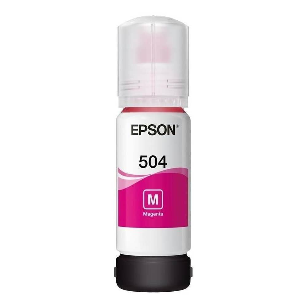 Tinta Botella Epson T504 70ml Ecotank Magenta image number 0.0