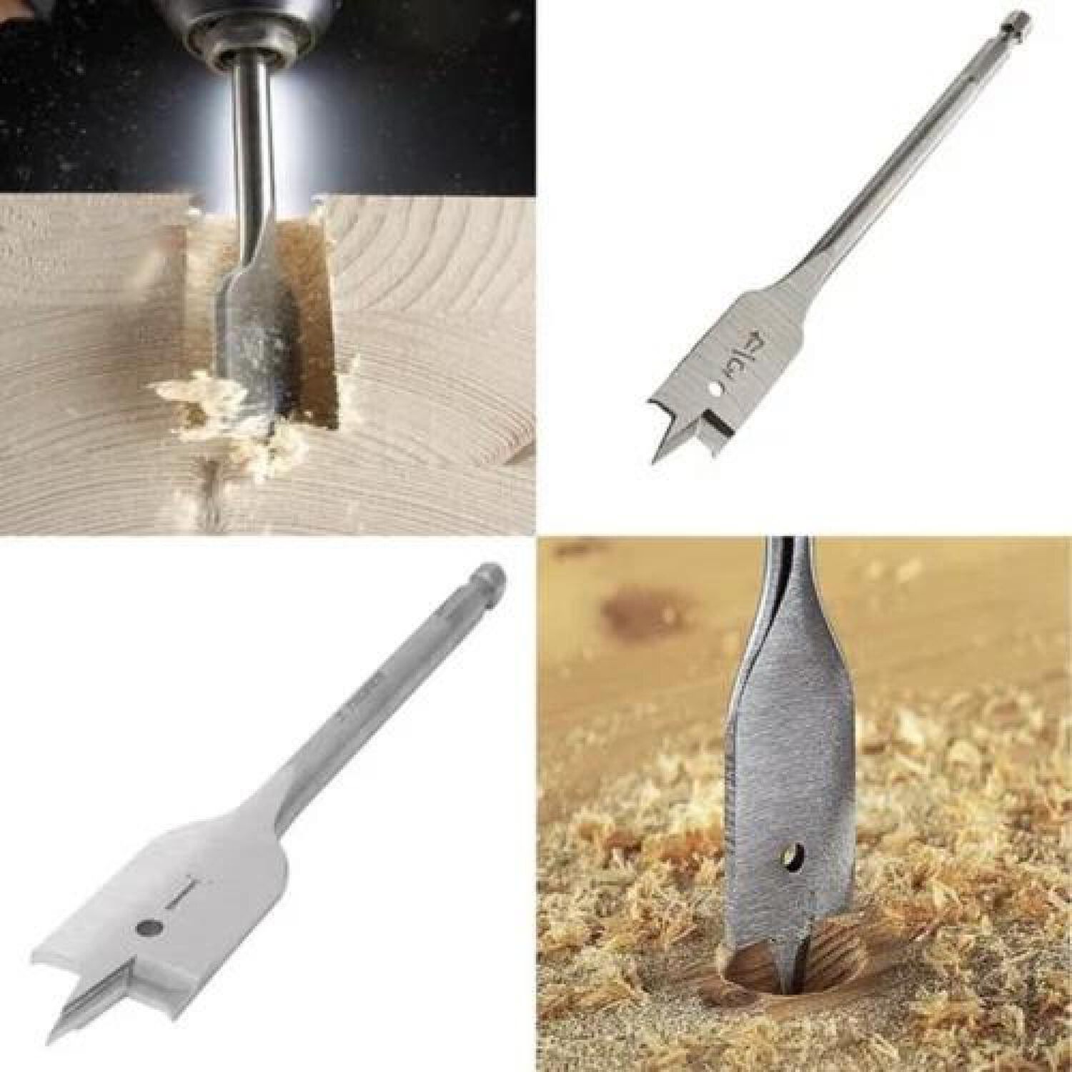 Juego De Brocas Planas Para Madera, 6 Piezas, Truper J-bpt-6 image number 2.0