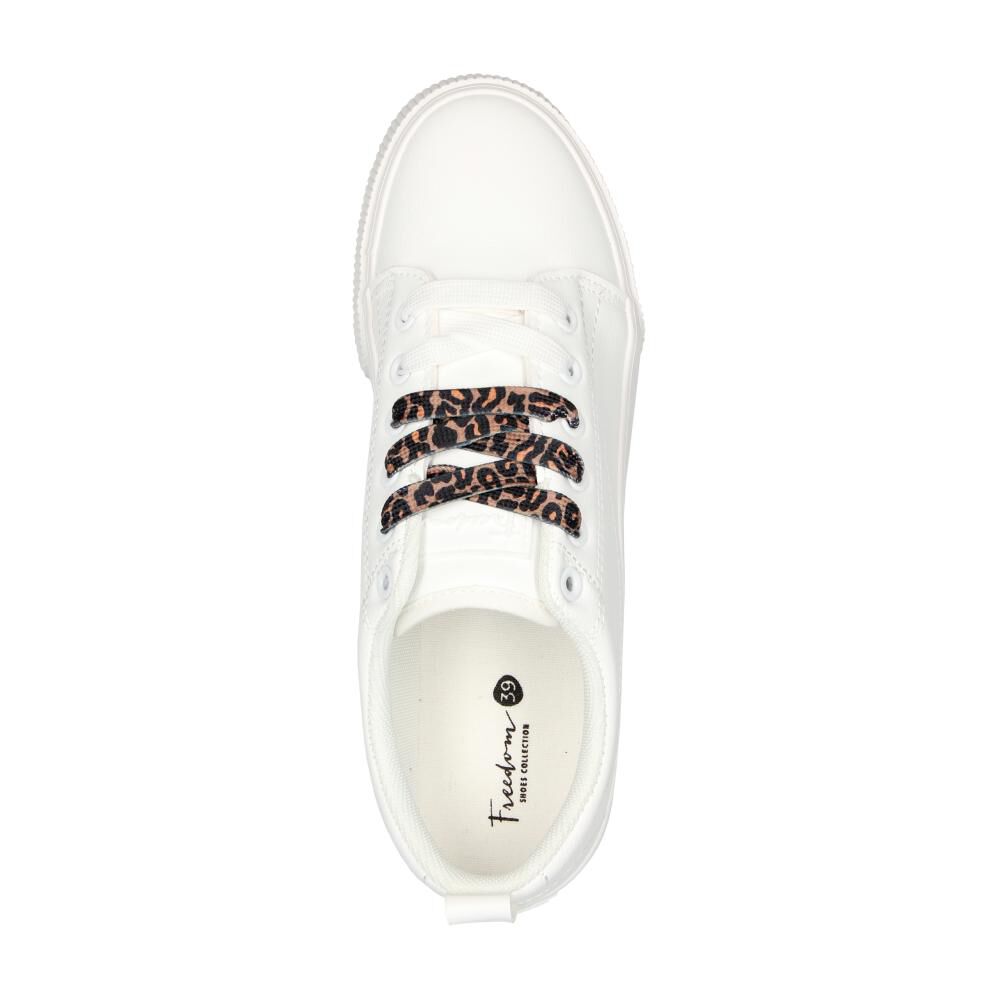 Zapatilla Urbana Mujer Freedom White image number 4.0