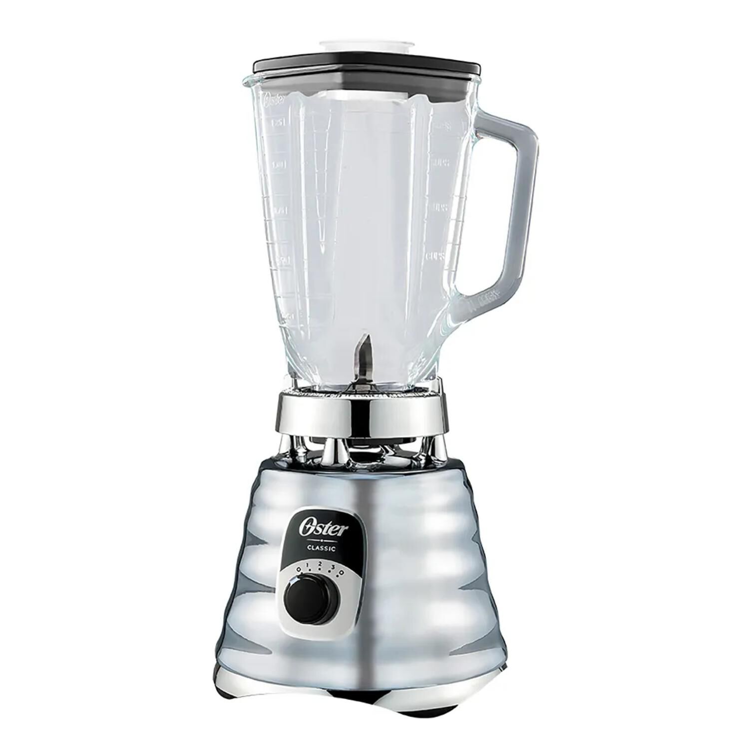 Licuadora Clasica Cromada Vaso Vidrio 1250ml Blst4655 Oster image number 1.0