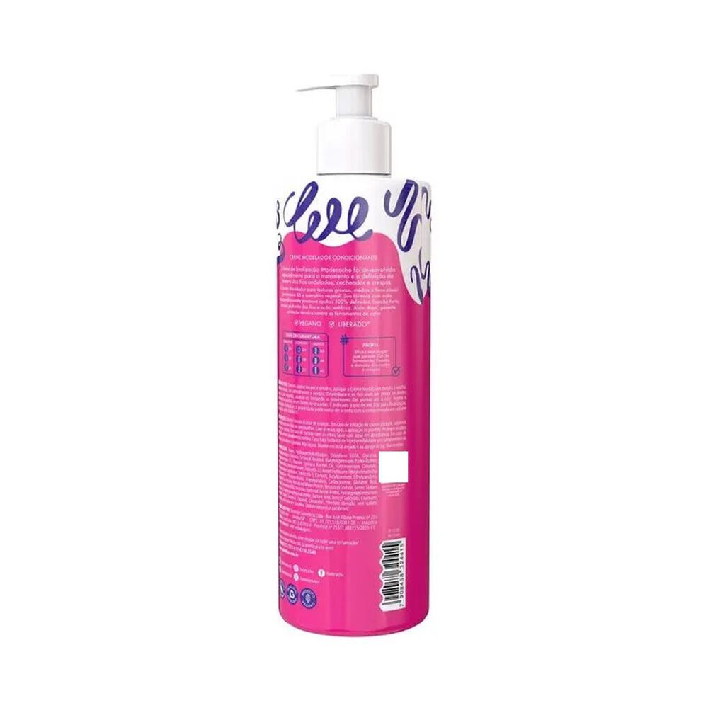 Crema Modeladora Cachos Dos Sonhos Fix Forte 500 Ml Salon Line image number 1.0