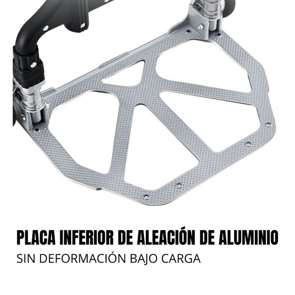 Carretilla De Carga Yegua Plegable Extensible Soporte 100 Kg image number 4.0