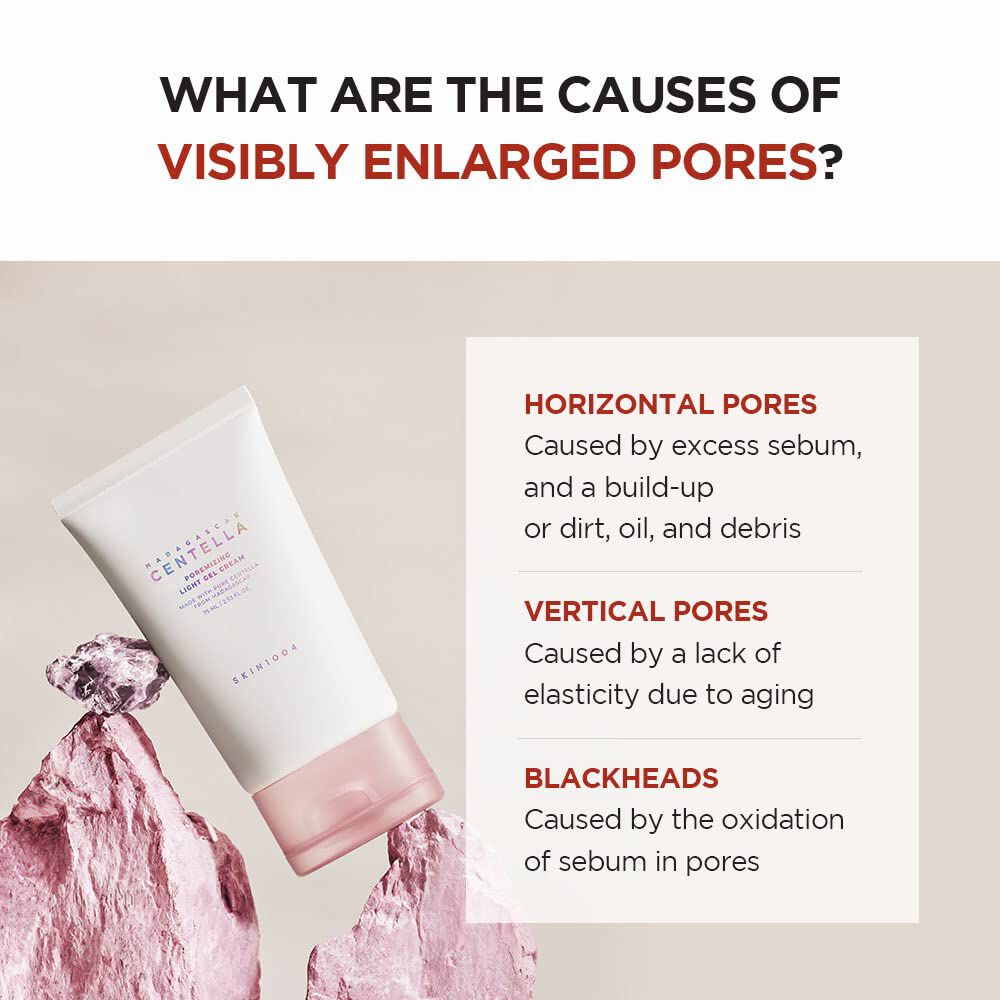 Madagascar Centella Poremizing Light Gel Cream (skin1004) - 75ml Crema Poros Dilatados image number 5.0