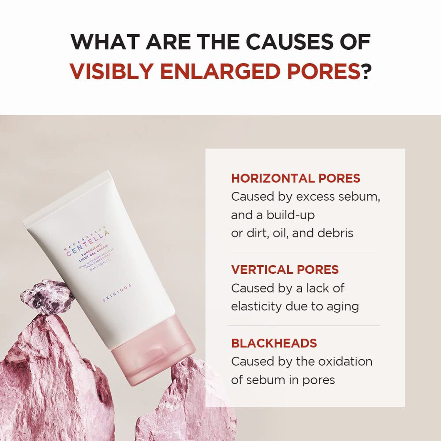 Madagascar Centella Poremizing Light Gel Cream (skin1004) - 75ml Crema Poros Dilatados image number 5.0