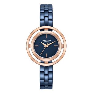 Reloj Kenneth Cole Kcwlg2237103 Azul Mujer