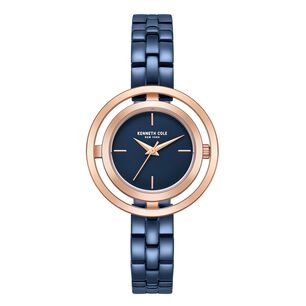 Reloj Kenneth Cole Kcwlg2237103 Azul Mujer