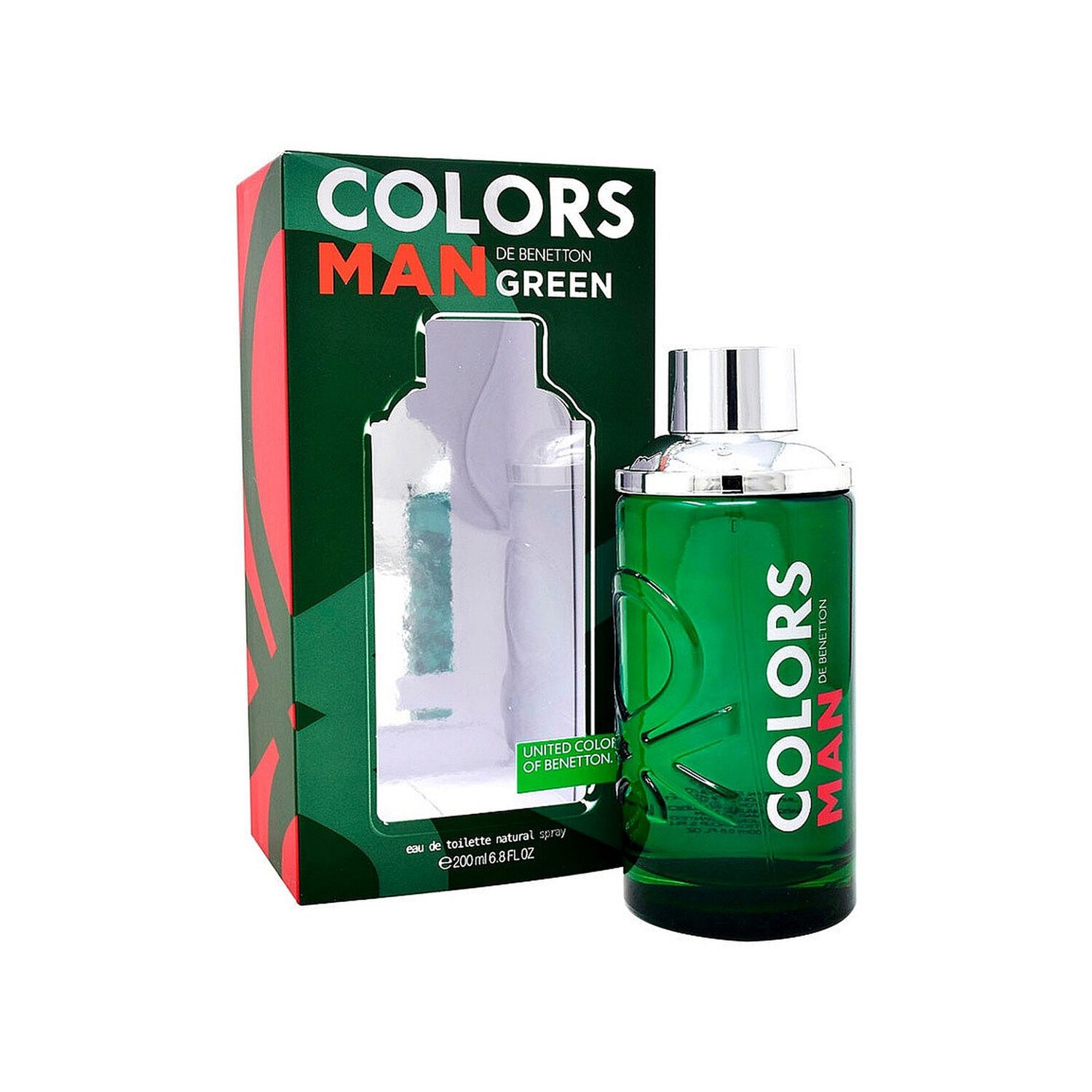 United Colors Of Benetton Benetton Colors Green Man 200ml image number 1.0