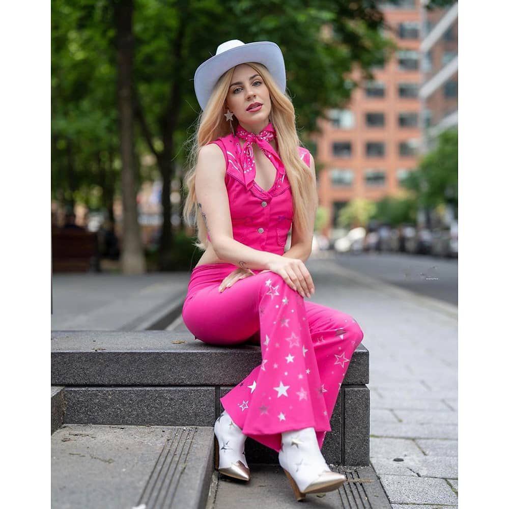 Cosplay Disfraz Barbie Vaquera- Barbieland Pelicula image number 3.0