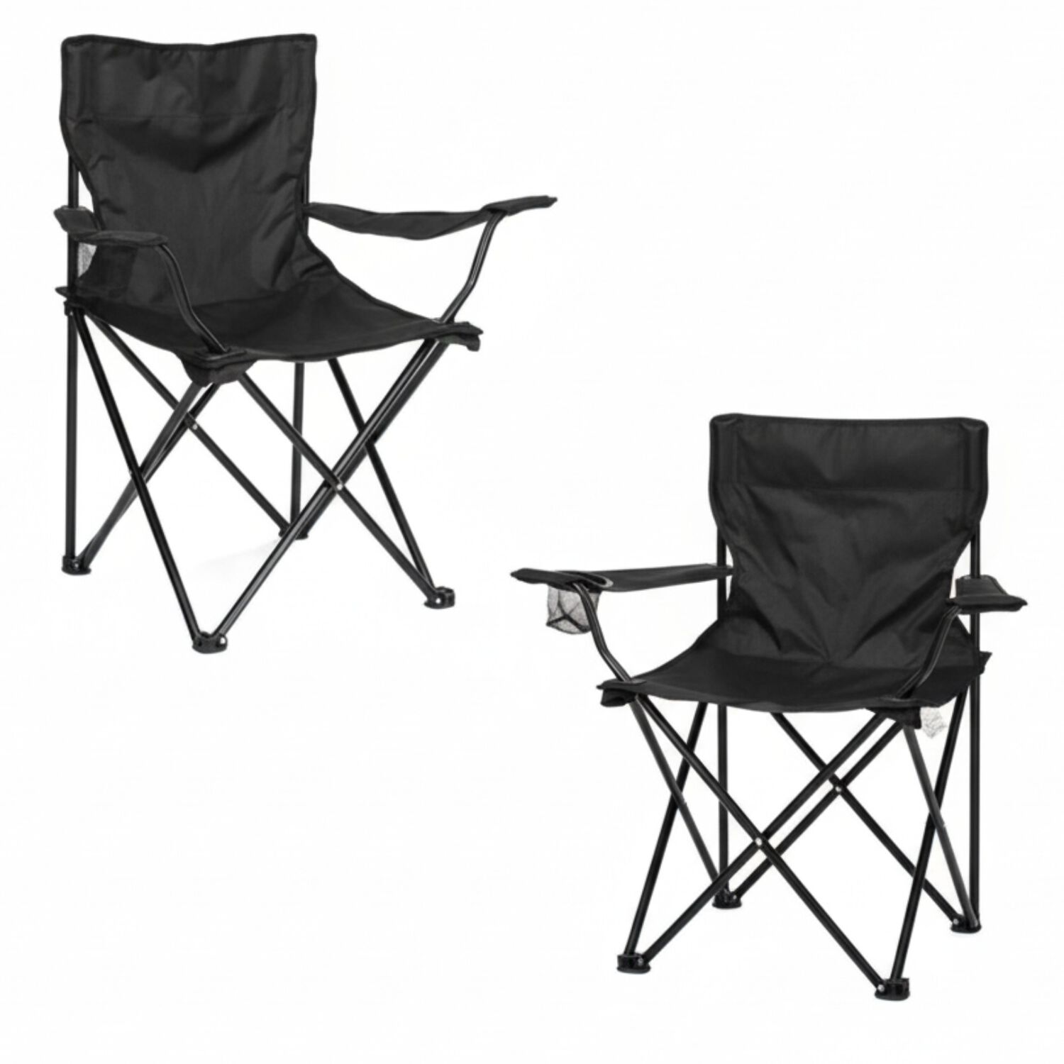 Silla Plegable De Playa Camping Pesca Picnic Con Porta Vaso image number 34.0