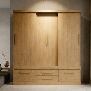 Cl&oacute;set Yardas S453 / 4 Puertas / 4 Cajonees