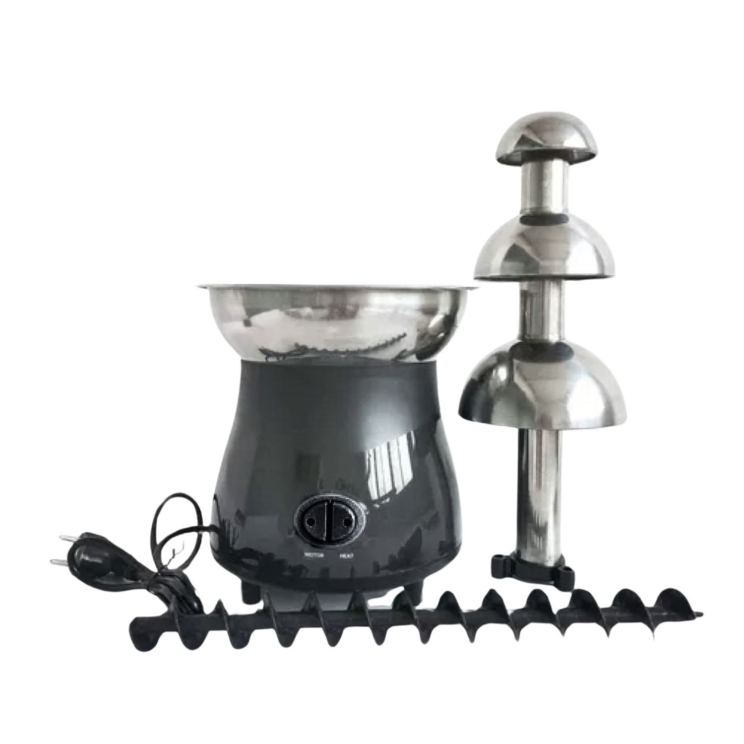 Fuente De Chocolate De Acero Inoxidable 4 Niveles 55cm image number 2.0