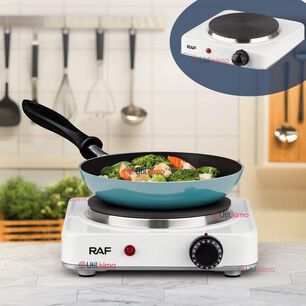 Cocina El&eacute;ctrica Port&aacute;til 1 Plato 1000w De Potencia Blanco