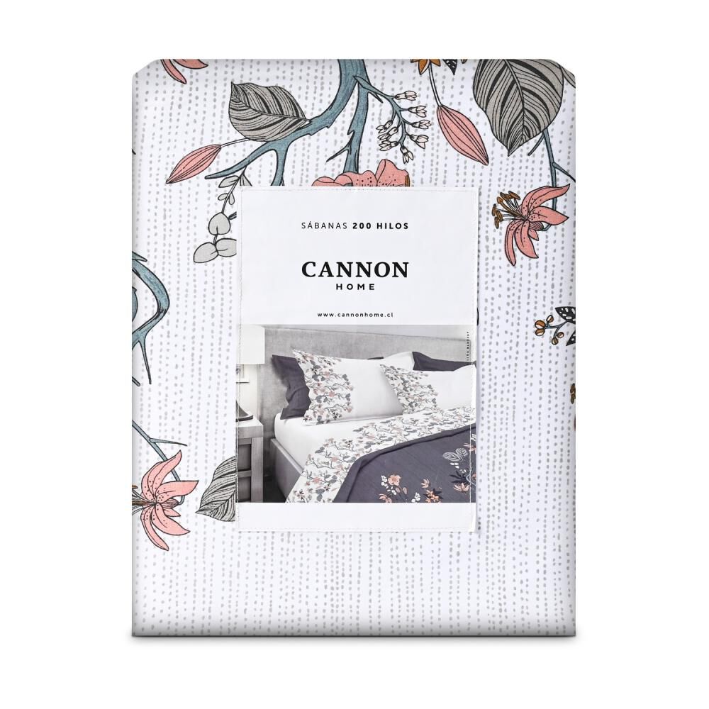 Juego De Sábanas Cannon Bluejay / 2 Plazas / 200 Hilos image number 3.0