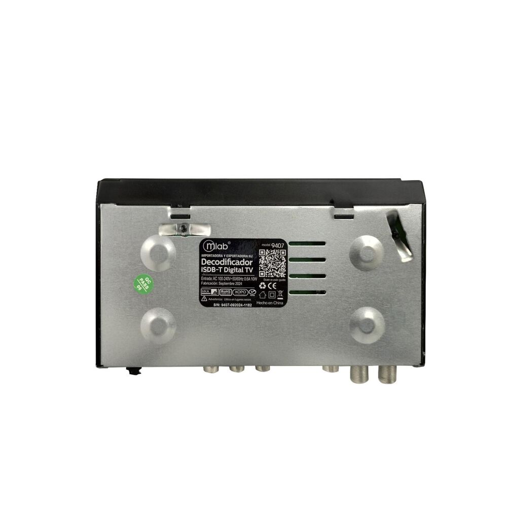 Decodificador De Señal Tv Digital Hd 1080p Isdb-t 9407 image number 4.0