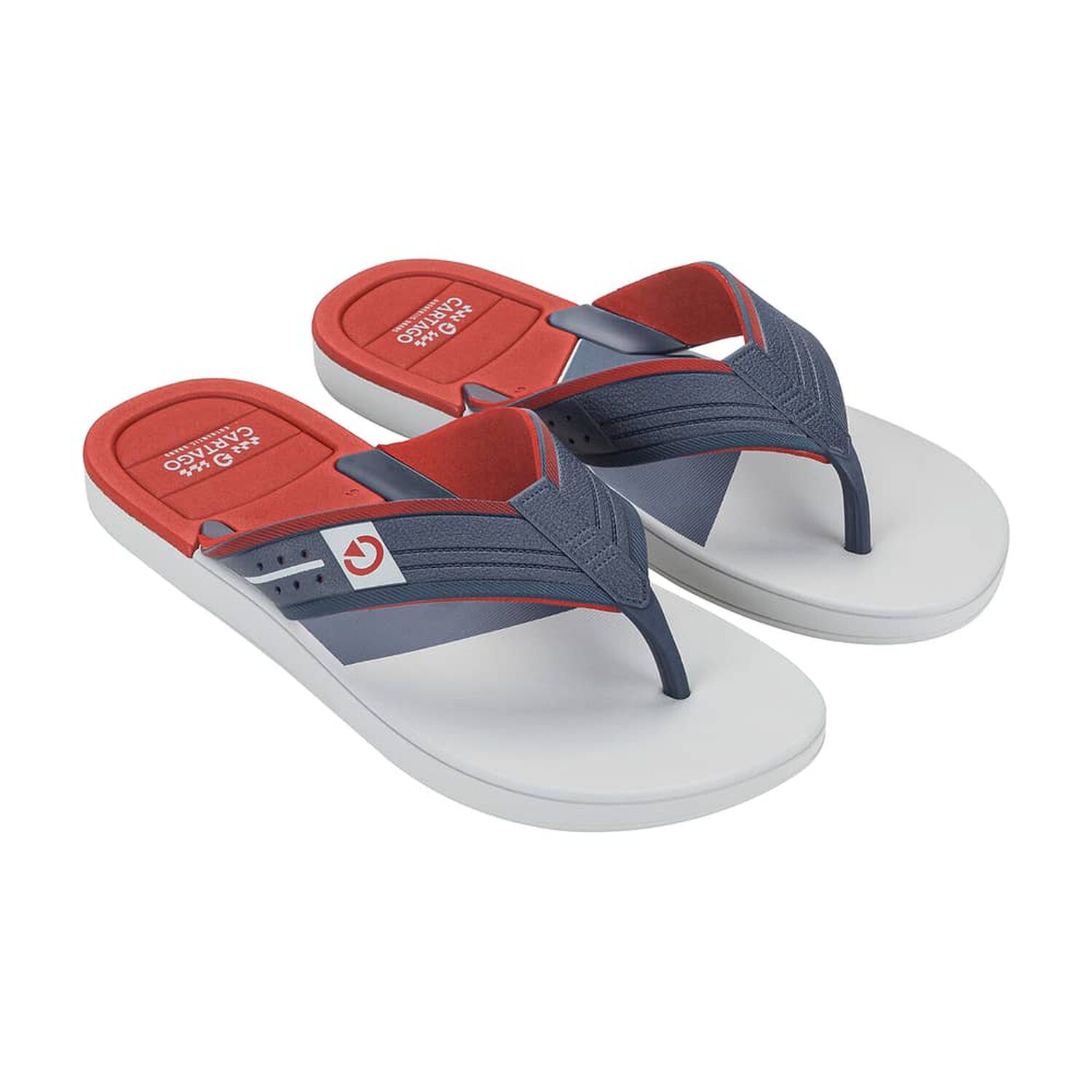 Sandalia Hombre Azul/rojo Dallas Cartago image number 1.0