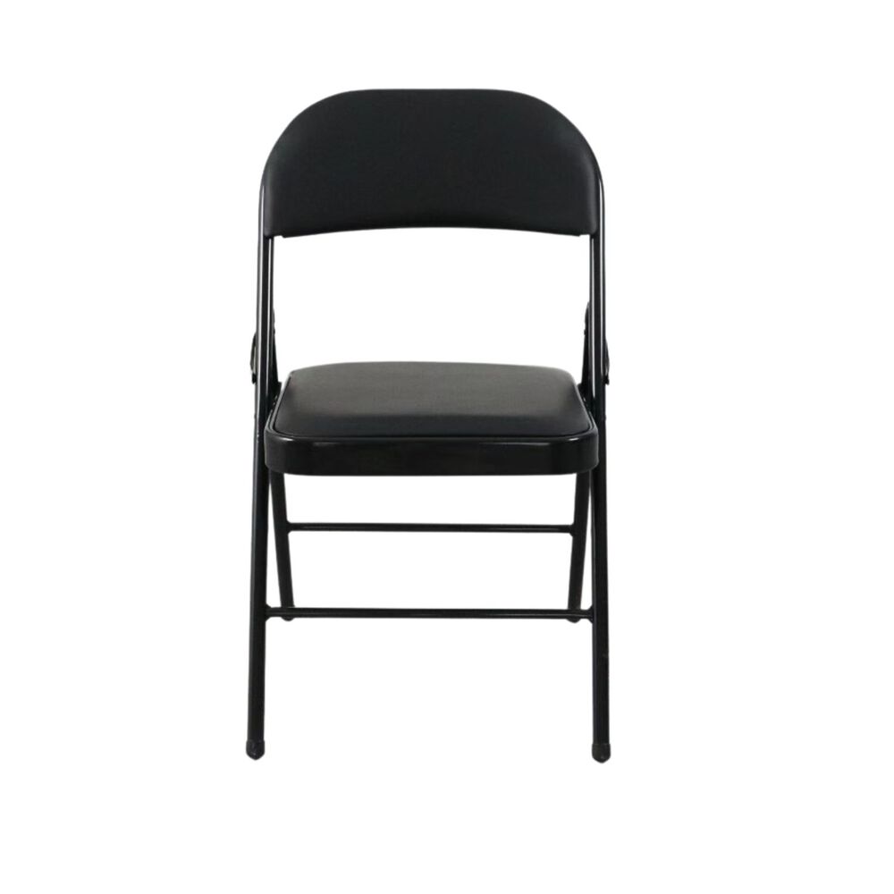 Silla Plegable Acolchada Negra Fold image number 4.0