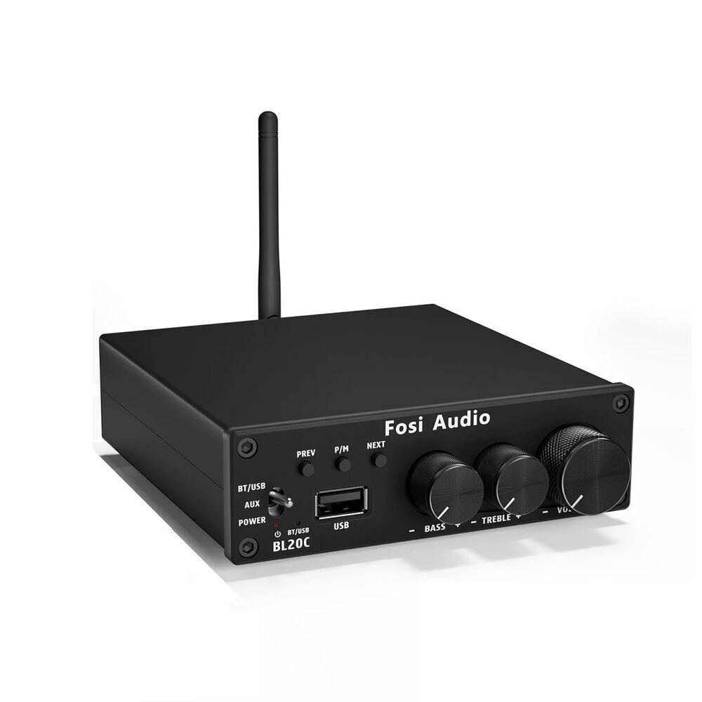 Amplificador Estéreo Bluetooth Fosi Audio Bl20c image number 0.0