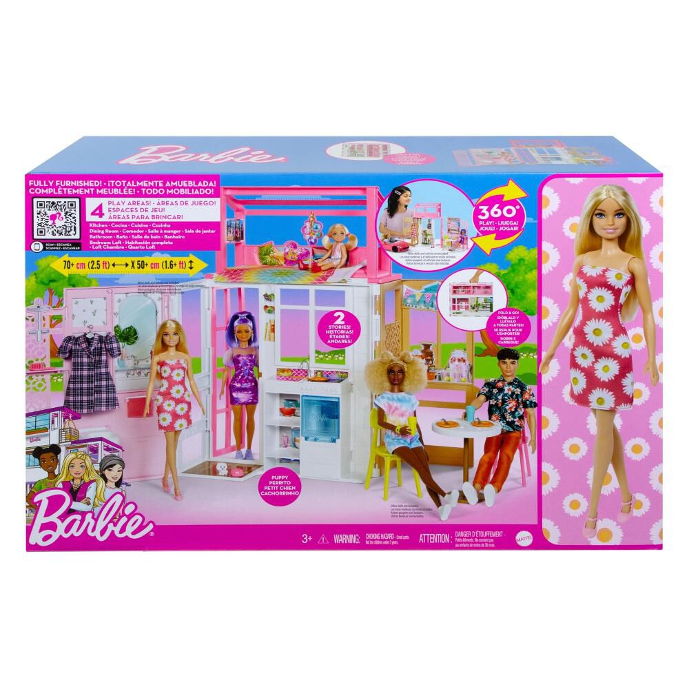 Muñeca Barbie Casa Glam image number 2.0