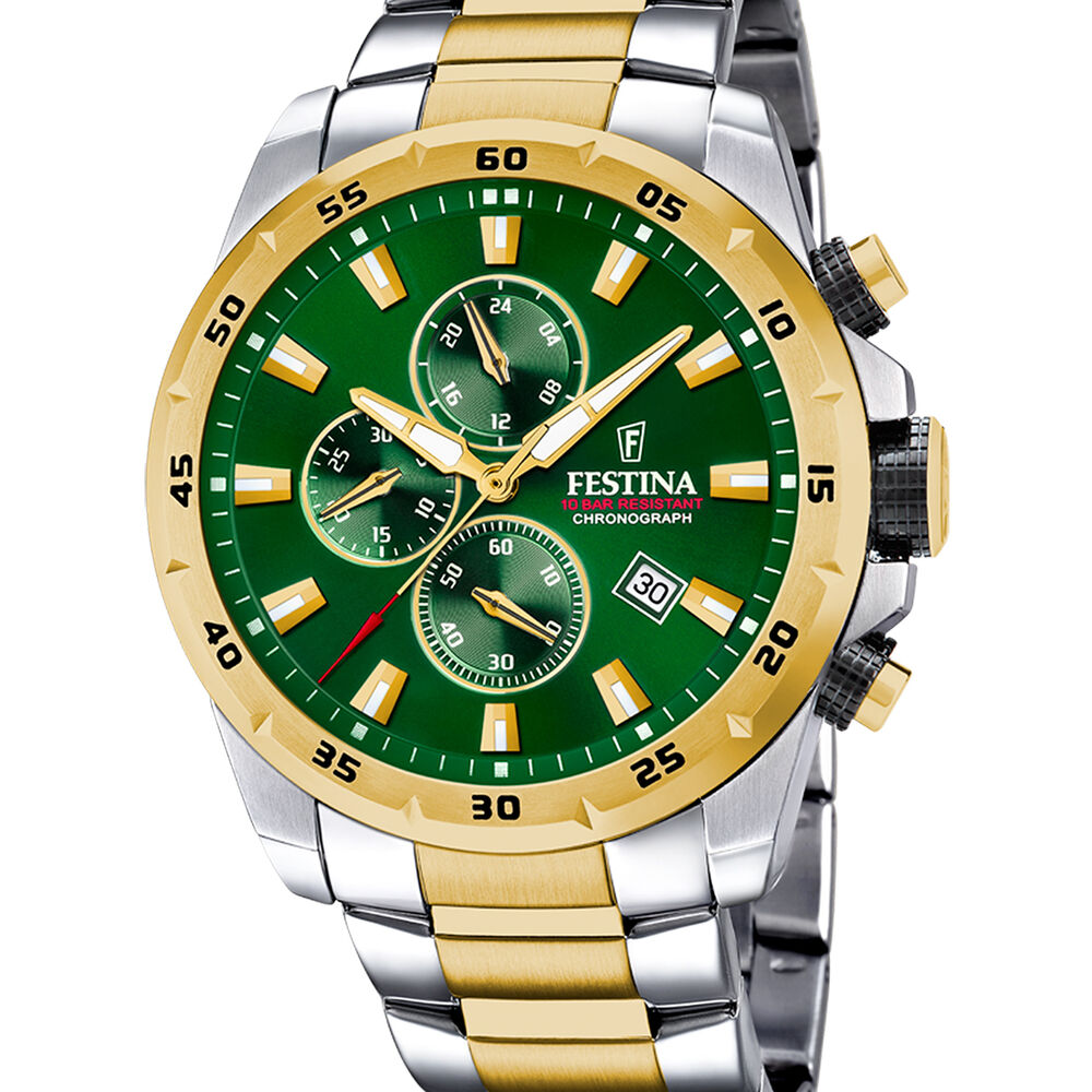 Reloj F20562/3 Festina Verde Hombre Chrono Sport image number 0.0