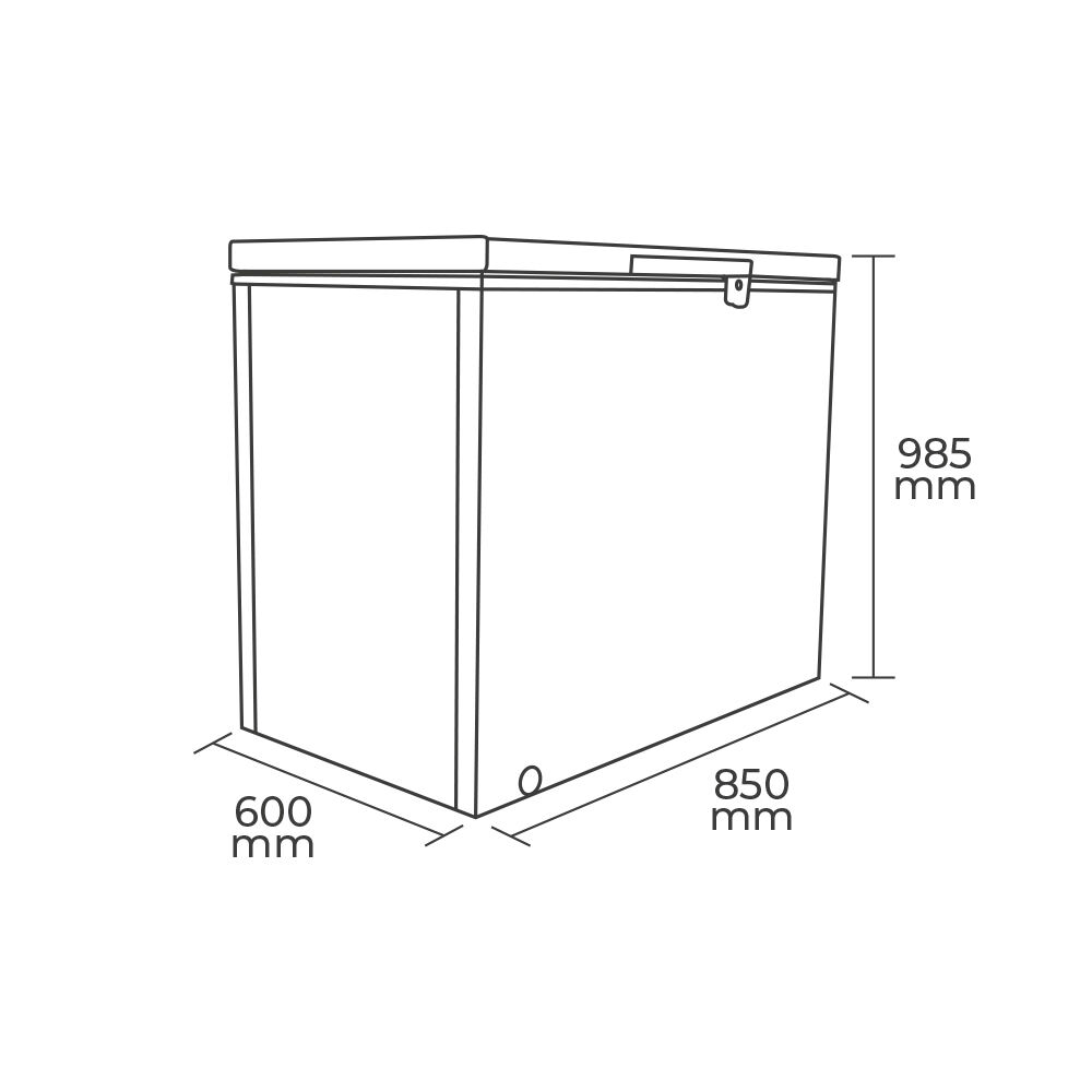 Congelador Dual Tapa Dura 249 Lt Hs-324c image number 3.0