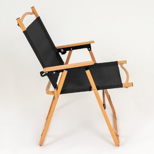 Silla Plegable Camping Reclinable Colbún - Negro