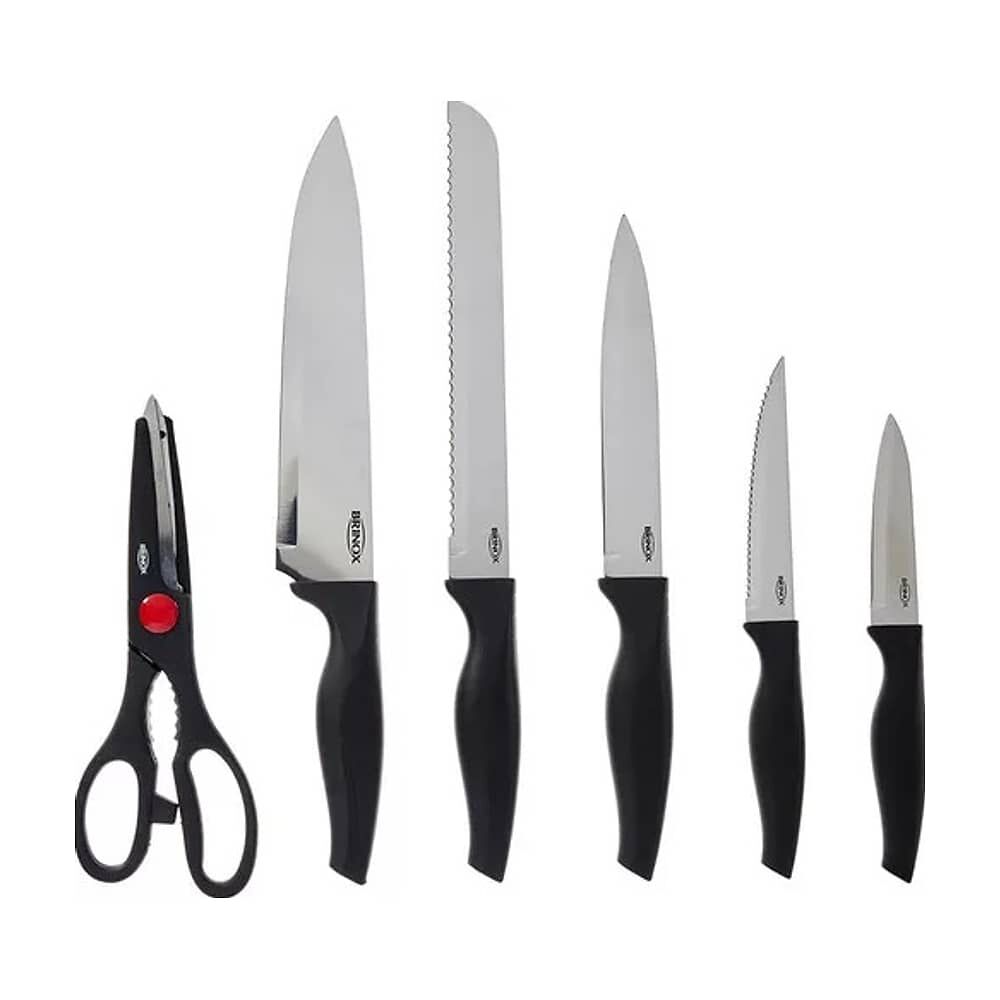 Set De Cuchillos Acero Inoxidable Brinox 6 Piezas 2556/310 image number 0.0