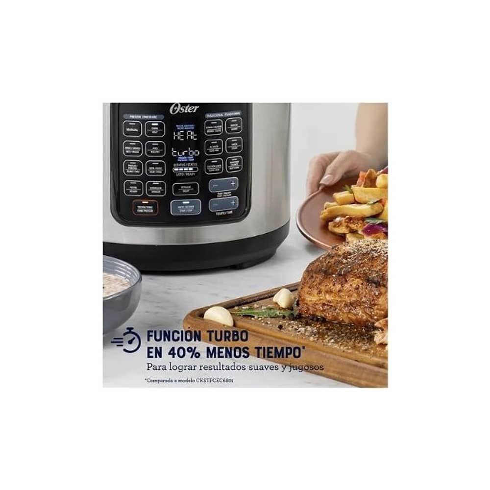 Multiolla Turbo, 5.7l De Capacidad Oster, Con 14 Funciones Predeterminadas, Funci&oacute;n Turbo, Recubrimiento Oster Diamondforce, Ckstpcect57df image number 3.0