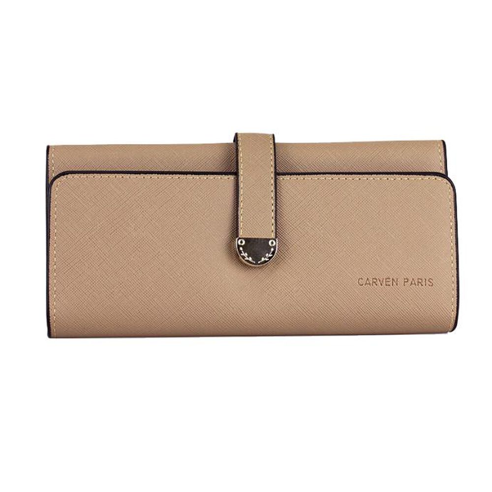 Billetera Mujer Nápoles Taupe Carven image number 0.0