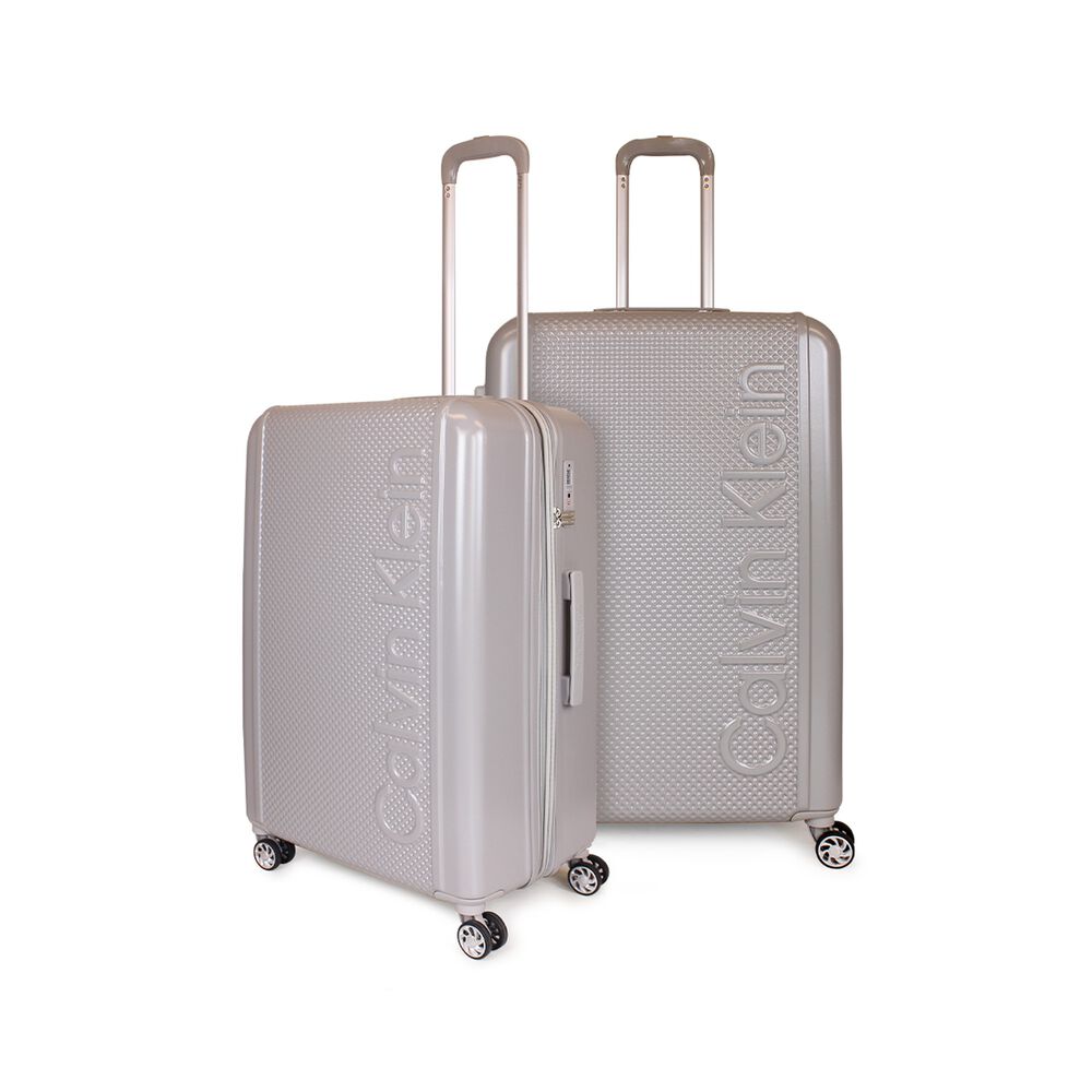 Pack 2 Maletas Rome Mediana 20kg + Grande 23kg Gris Calvin Klein image number 0.0