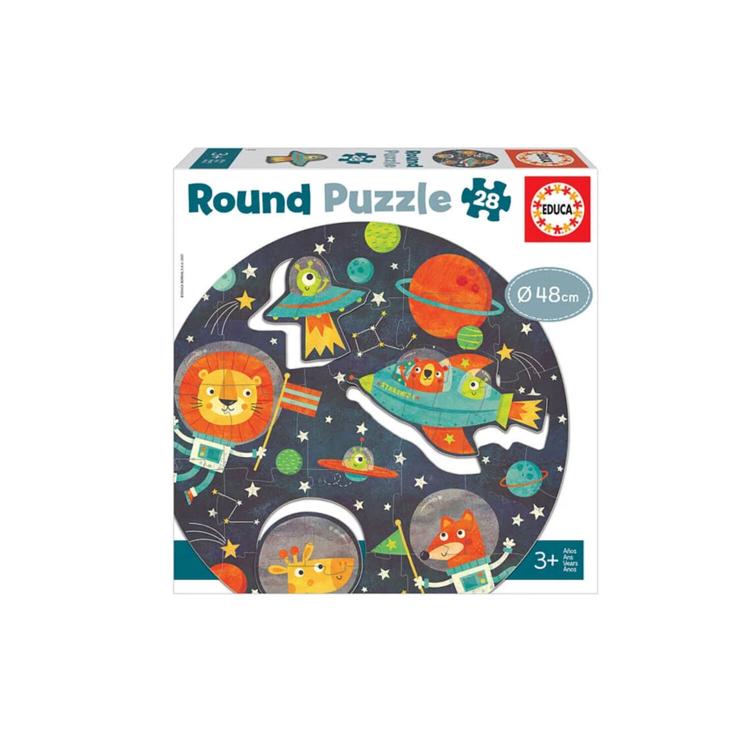 Puzzle 28 Piezas El Espacio 48cm Educa - Ps image number 0.0