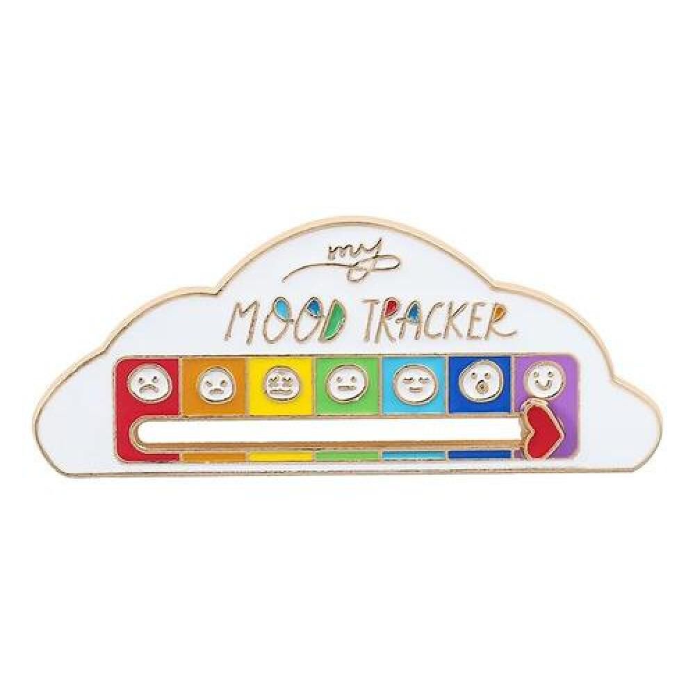 Broche Pin Divertido My Mood Tracker Estado De Animo image number 4.0
