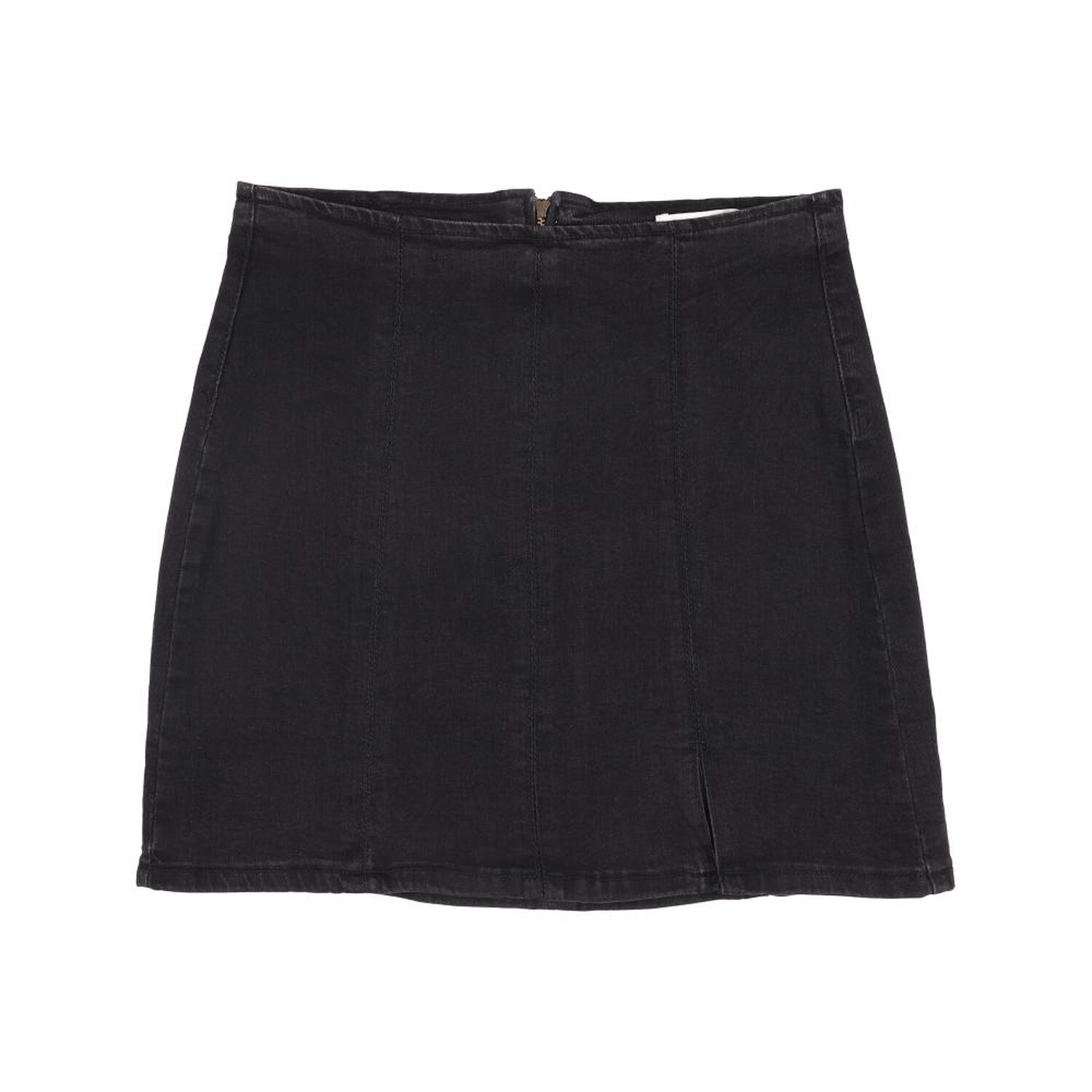 Falda Mini Denim Tiro Medio Skinny Mujer Freedom image number 0.0