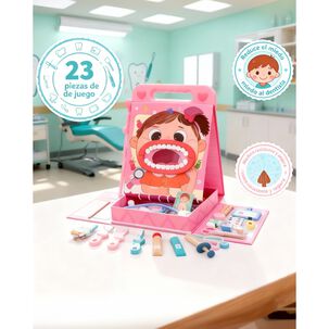 Juego De Roles Dentista Set Odont&oacute;logo Ni&ntilde;os Premium