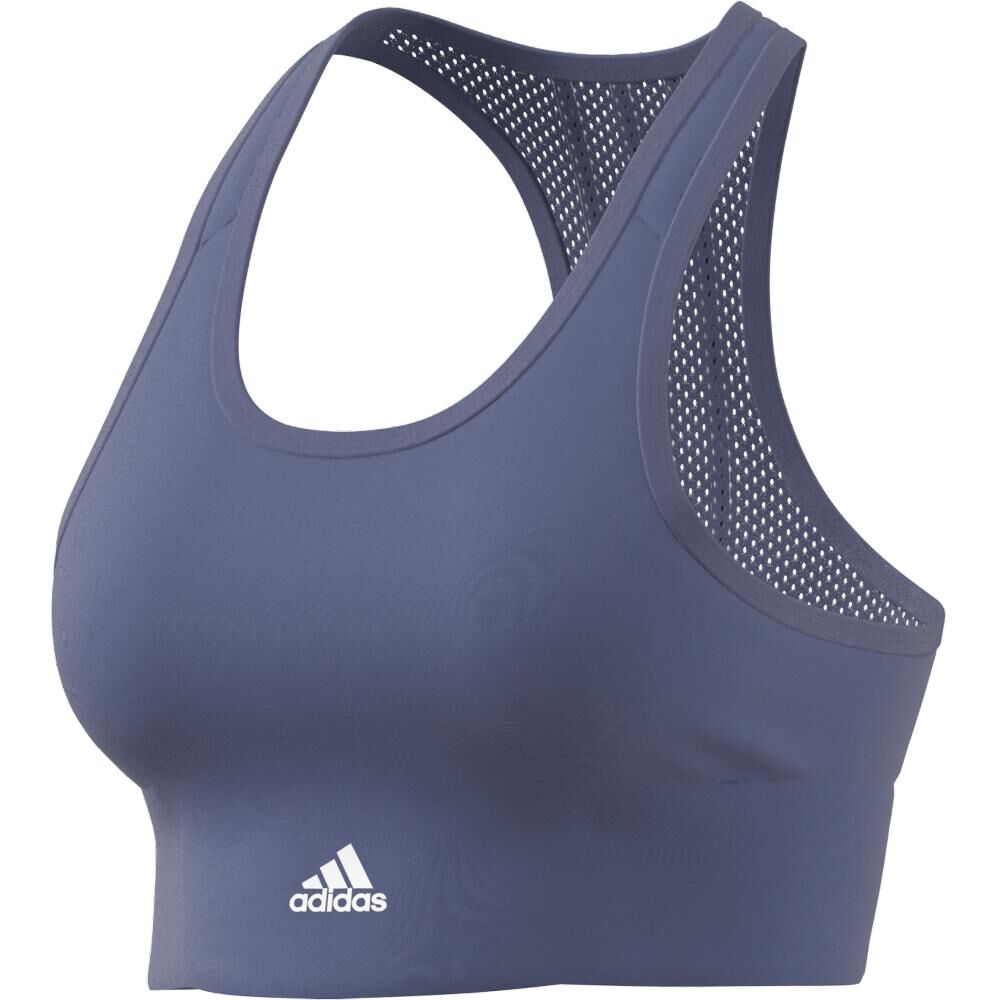 Peto Deportivo Mujer Adidas 3-stripes Padded Sports Crop Top image number 9.0