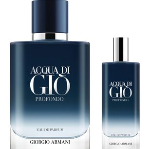 Acqua Di Gio Profondo 100 Ml Edp + 15 Ml Giorgio Armani Set