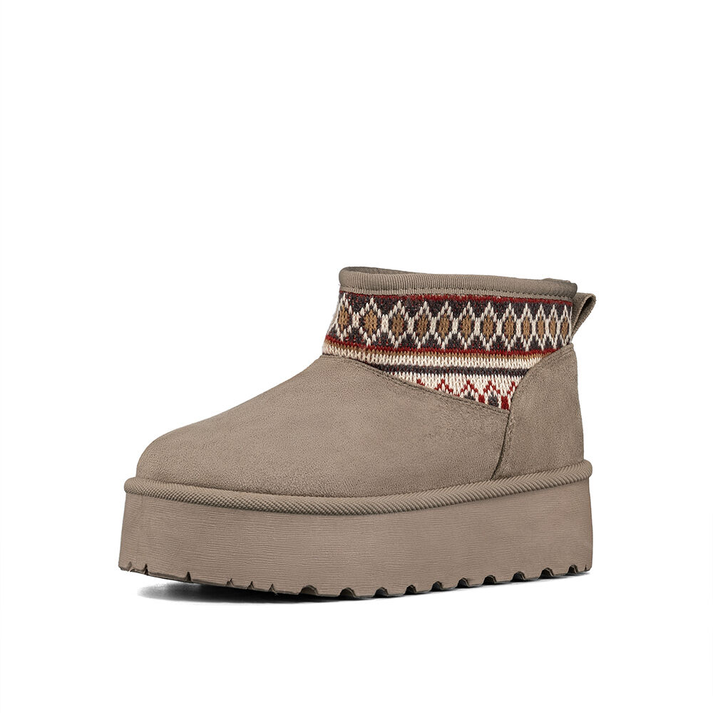 Botin Térmico Casual Mujer Gamuza Antideslizante Weide Sl25 image number 4.0