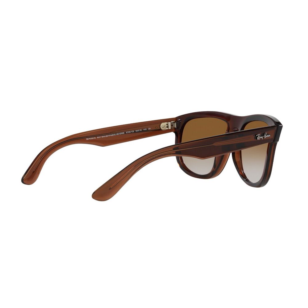 Lentes De Sol Boyfriend Reverse Transparent Brown Ray-ban image number 8.0