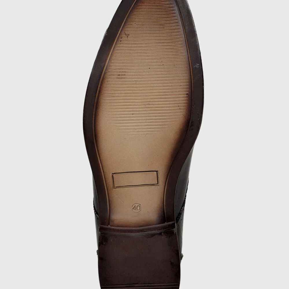 Zapato Cuero Milan Café Oscuro image number 6.0