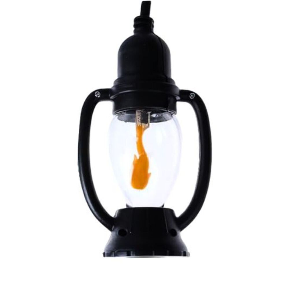 Luces Guirnalda 10 Lampara Farol Llama Led Calida 5 Mts image number 1.0