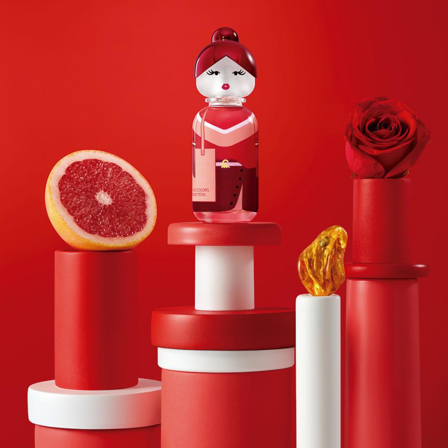 Perfume mujer Sisterland Red Rose Benetton / 80 Ml / Eau De Toillete image number 8.0
