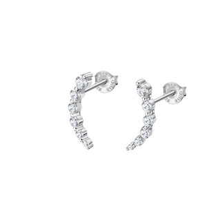 Ear Cuff Lp3389-4/1 Lotus Silver Mujer Ear Party