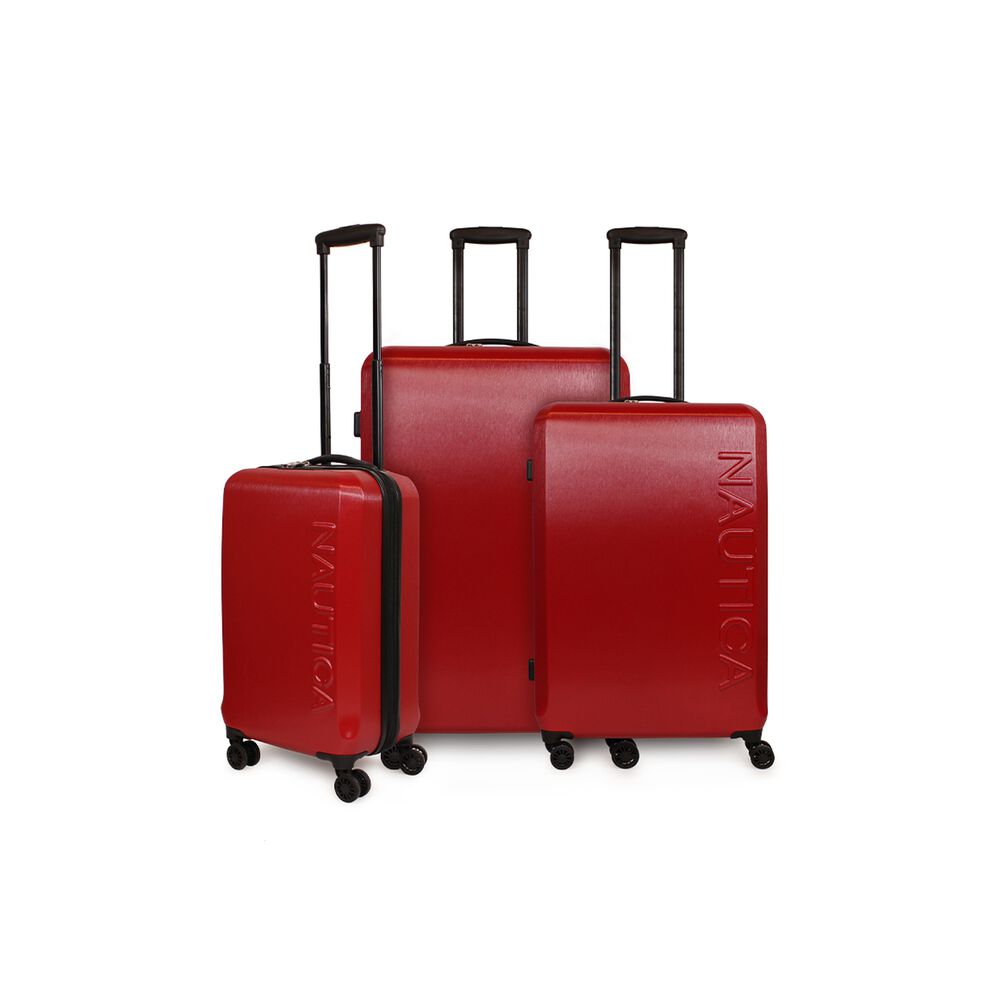 Set 3 Maletas Victory S+m+l Roja Nautica image number 0.0