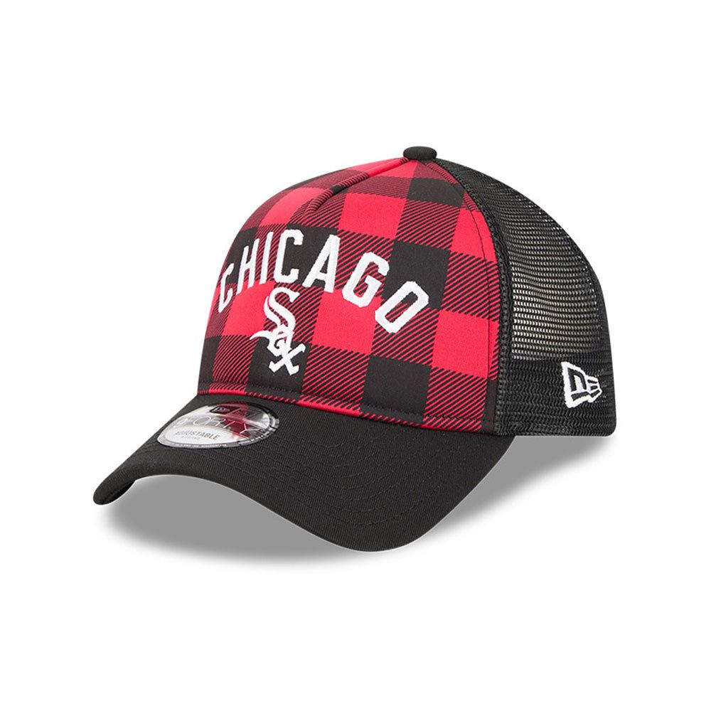 Gorra New Era 9forty Chicago White Sox Novelty Check Negro image number 0.0